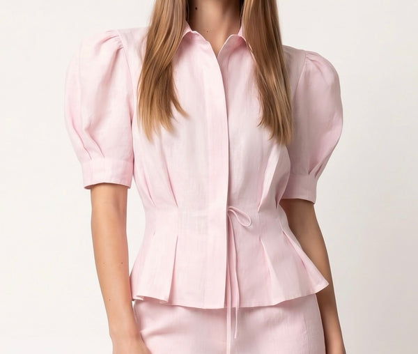 Linen Shirt Short Sleeve