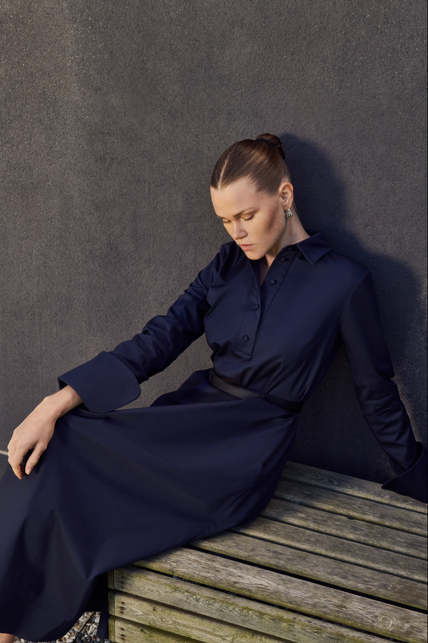 Blue Bell Midi Dress