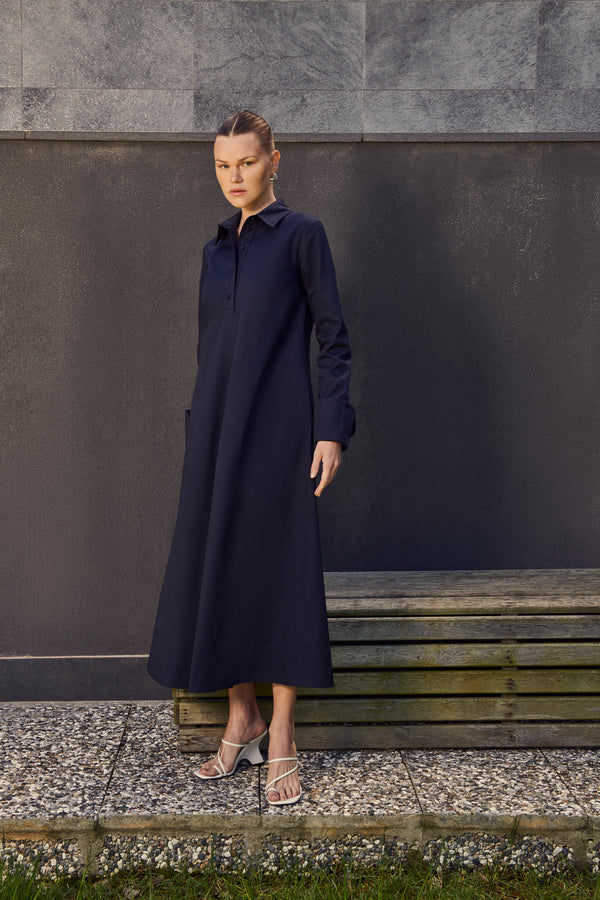 Blue Bell Midi Dress